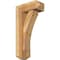 Ekena Millwork Thorton Craftsman Rough Sawn Bracket w/ Offset Brace, Western Red Cedar, 6"W x 14"D x 26"H BKT0604X14X26THR04RWR - alternate 1